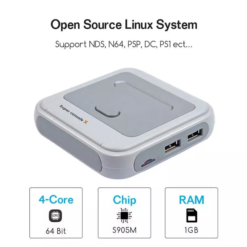 Console per Home Video con Emulatore per Arcade Games