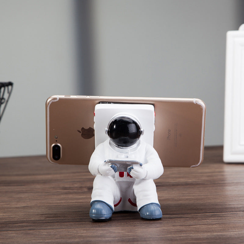 Astronauta porta-smartphone