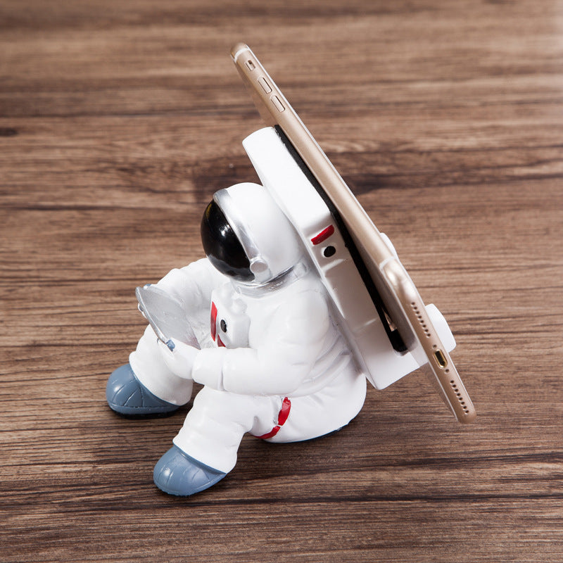 Astronauta porta-smartphone