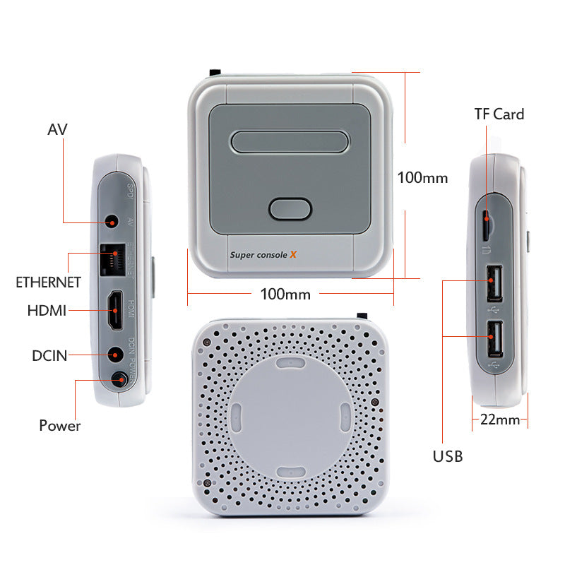 Console per Home Video con Emulatore per Arcade Games