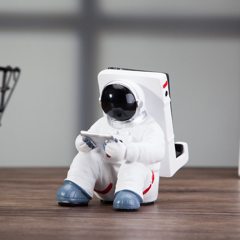 Astronauta porta-smartphone