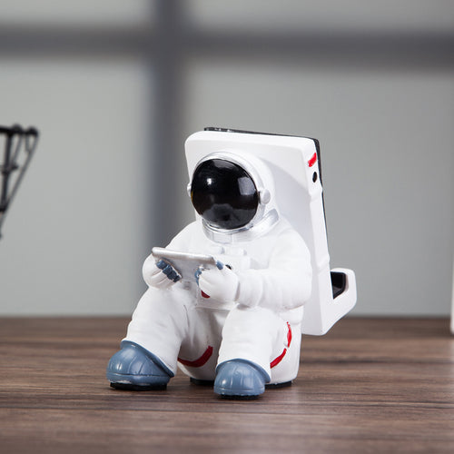 Astronauta porta-smartphone