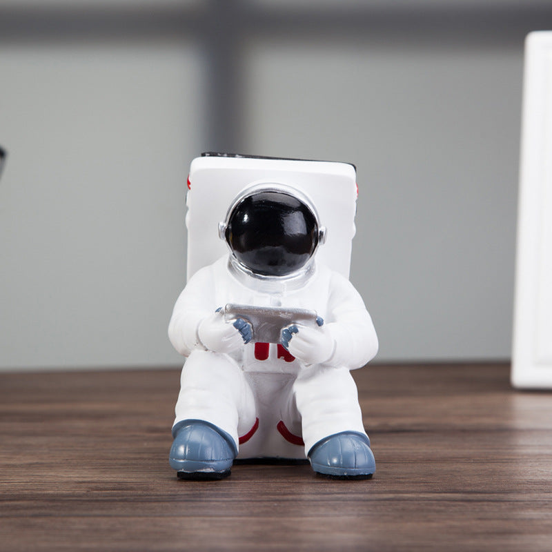 Astronauta porta-smartphone