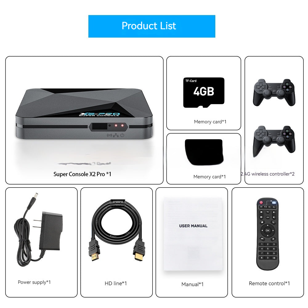 Game Console per Home Video con emulatore