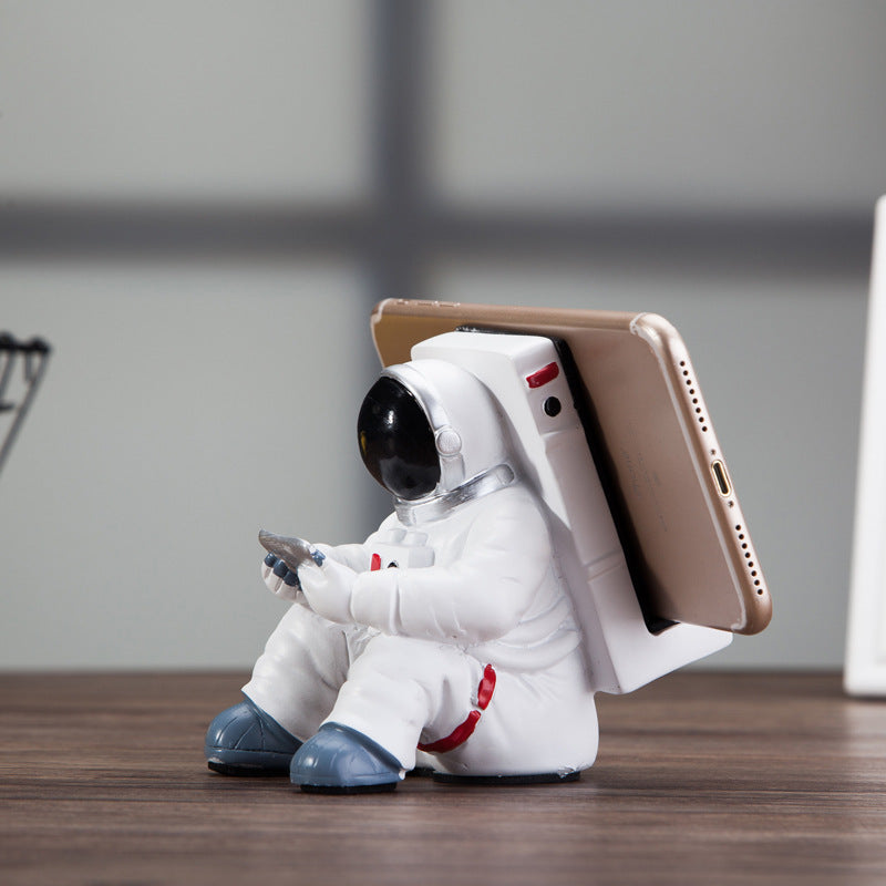 Astronauta porta-smartphone
