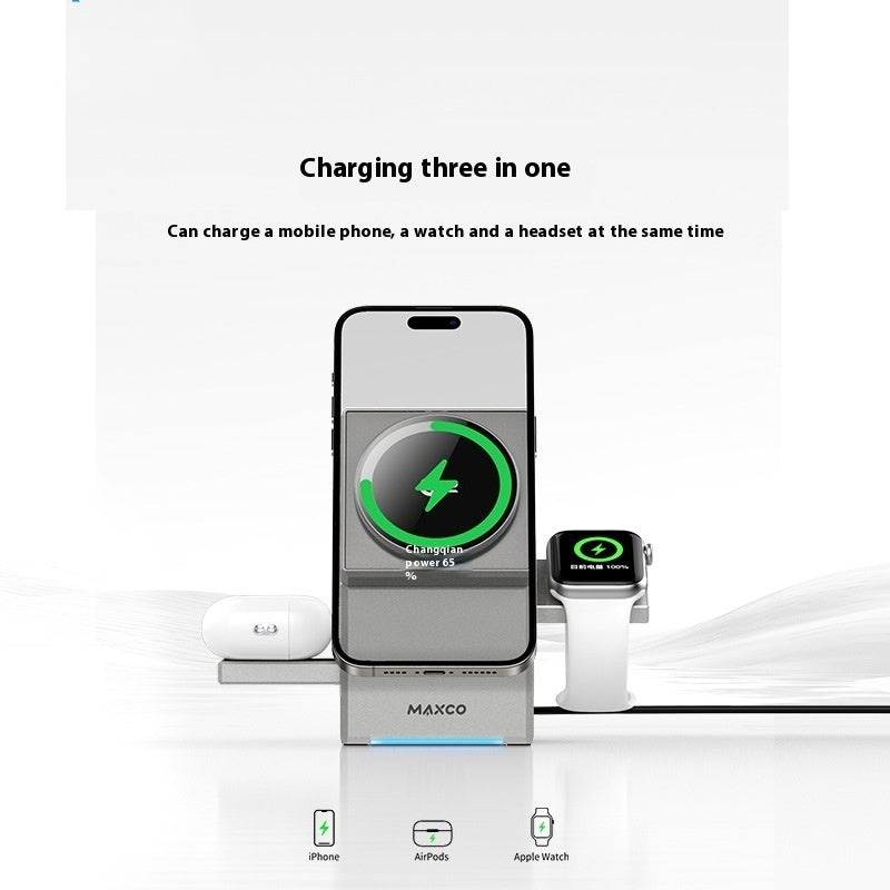 Qi2 - Colonnina di ricarica wireless per smartphone e accessori