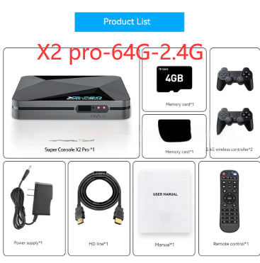 Game Console per Home Video con emulatore