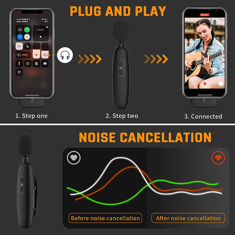 MARK - Microfono Lavalier Bluetooth