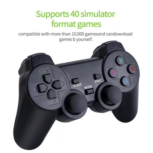 Console Emulatore con Doppio Pad Wireless