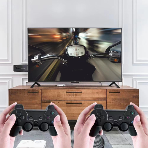 Console Emulatore con Doppio Pad Wireless