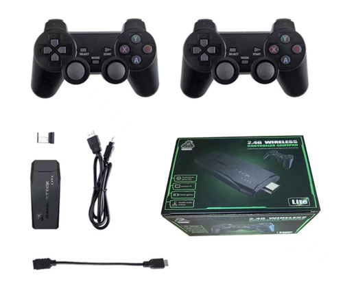 Console Emulatore con Doppio Pad Wireless