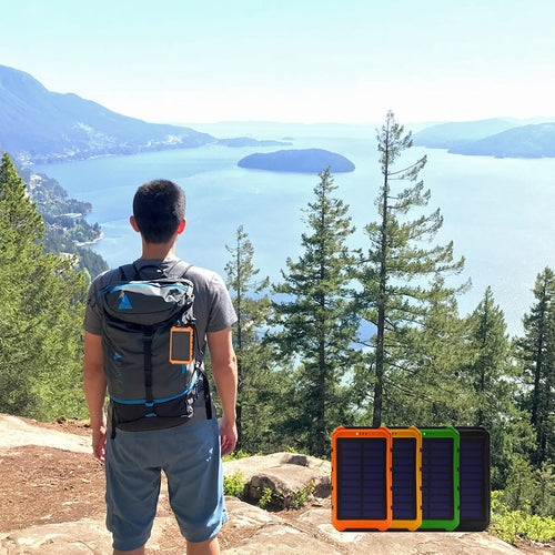 Power Bank con pannelli solari integrati